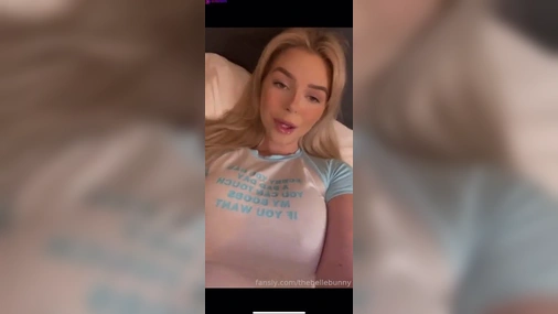 Bellebunny Masturbating And Dirty Talking
