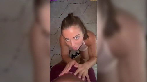 Swedish Girl FitnessErika Giving Hot Blowjob