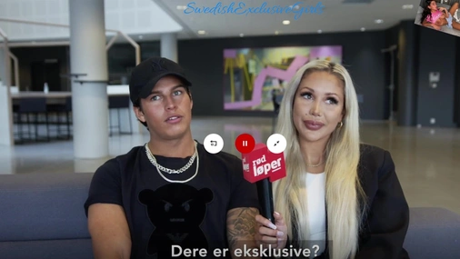 Norwegian Ex On The Beach Christian Plays With Caroline Nitters Big Tits