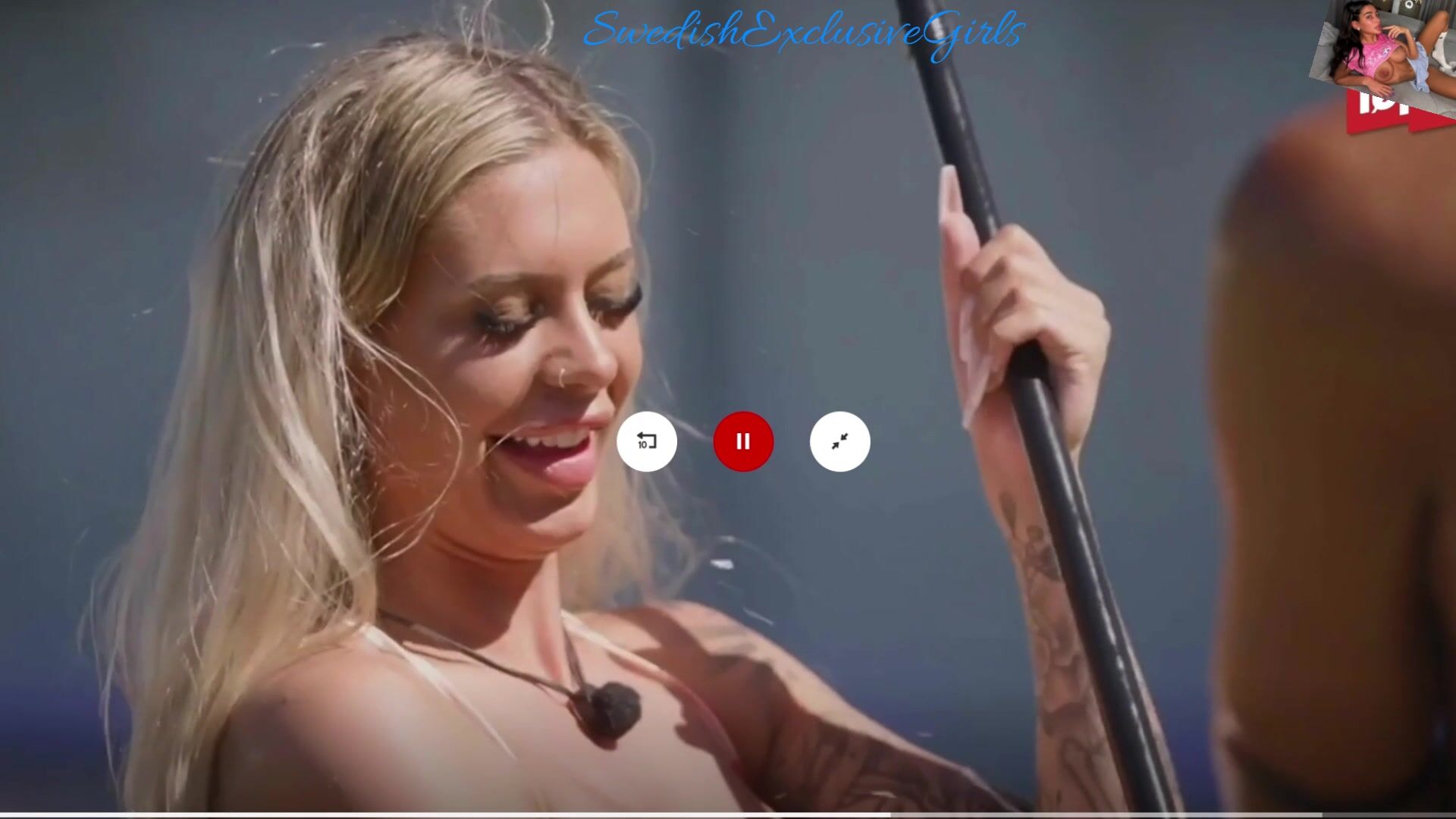 Norwegian Ex On The Beach Helene Naked In Shower