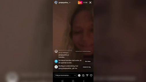 Danish Gina Jacueline Livestream