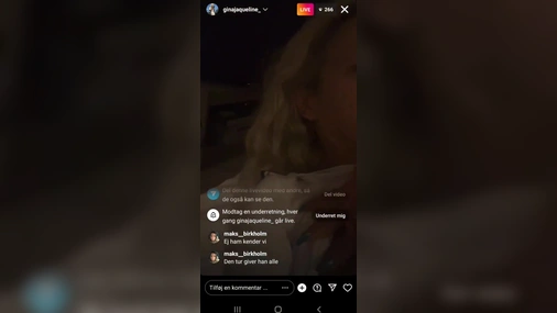 Danish Gina Jacueline Livestream