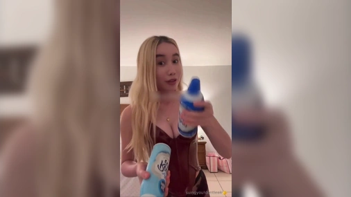 Lil Tay - Solo Playing With Whipped Cream