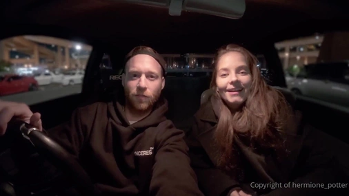Hermione Potter Nissan Skyline Blowjob Video in Japan