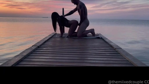 Danish Themiixedcouple Fuck By The Water