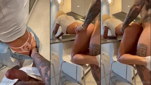 Norwegian Sophia Fjeldberg Kitchen Sex