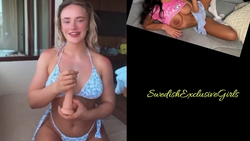 Norwegian LilleLoFoten Hot Handjob On Dildo Jerk Of Instructions