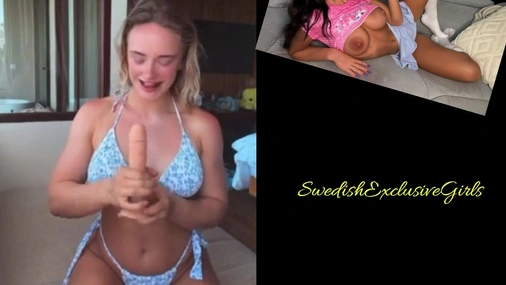 Norwegian LilleLoFoten Hot Handjob On Dildo Jerk Of Instructions