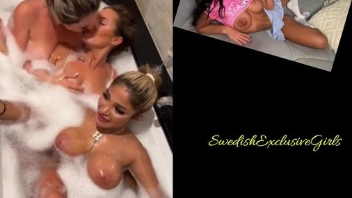 Three Norwegian Lesbian Girls Kissing In Bathtub Henniwd Helena