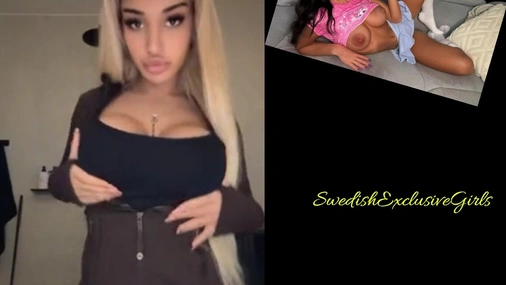 Norwegian Babe Henniwd  Flashing Her Big Perfect Tits