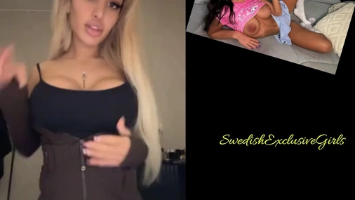 Norwegian Babe Henniwd  Flashing Her Big Perfect Tits