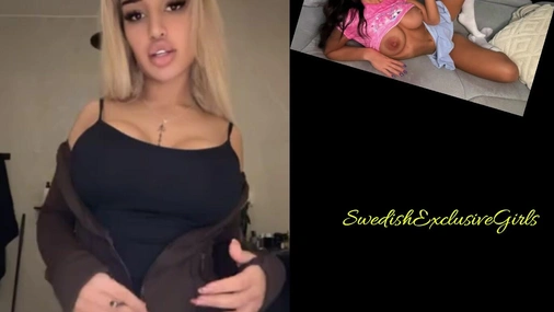 Norwegian Babe Henniwd  Flashing Her Big Perfect Tits