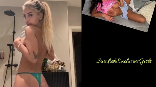 Norwegian Babe Henniwd Shows Her Fine Naked  Boobs