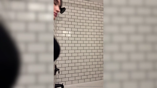 Natalie Roush Nude Showering Video