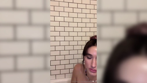 Natalie Roush Nude Showering Video