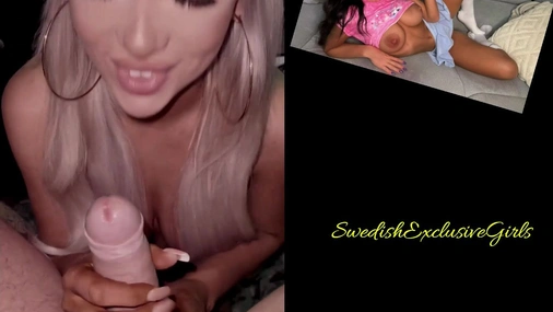 Norwegian Babe Johanne Nordeng Sexy Blowjob
