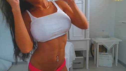 Swedish Emelie Ekström Playing With Her Sexy Tits