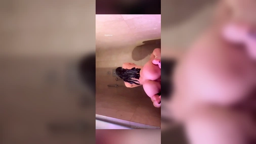 Zeydcarey - Turkish Slut Riding Dildo in Shower
