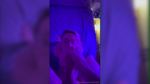 Swedish Girls With Glasses Hot Blowjob & Facial Cumshot