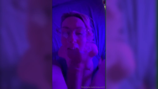 Swedish Girls With Glasses Hot Blowjob & Facial Cumshot