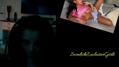 Norwegian Rasta Girl QueenSkyDive Blowjob In The Dark