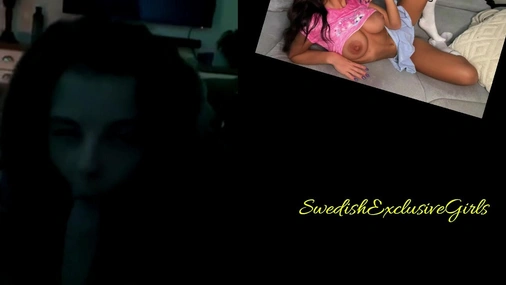Norwegian Rasta Girl QueenSkyDive Blowjob In The Dark