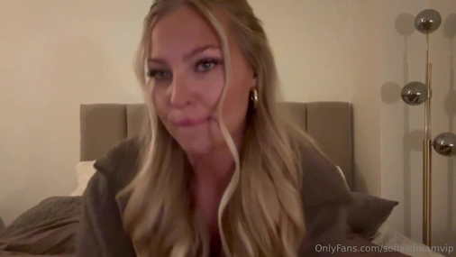 Swedish Sofiasdream Strip And Masturbation In Bed