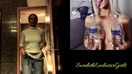 Swedish Bombshell IonlyEatVag Flashing Her Big Sexy Tits