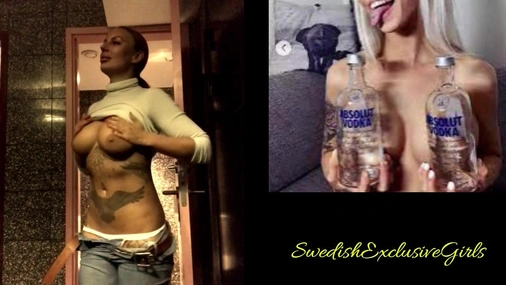 Swedish Bombshell IonlyEatVag Flashing Her Big Sexy Tits