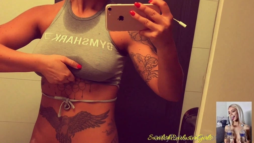 Swedish Bombshell iOnlyEatVag Shows Her Big Boobs