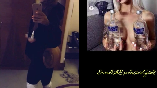Swedish Bombshell iOnlyEatVag Shows Her Tight Ass