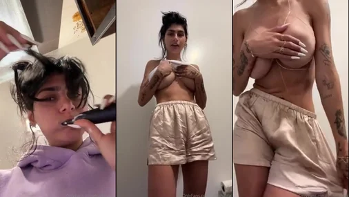 Mia Khalifa – Morgen-Striptease-Livestream