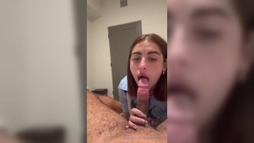 Angela Alvarez - Perfect Blowjob With Ball Licking