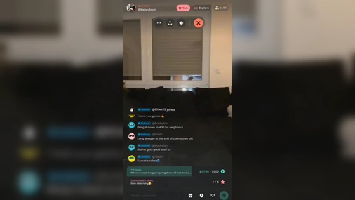 Kaiseybuun Giving JOI on Livestream