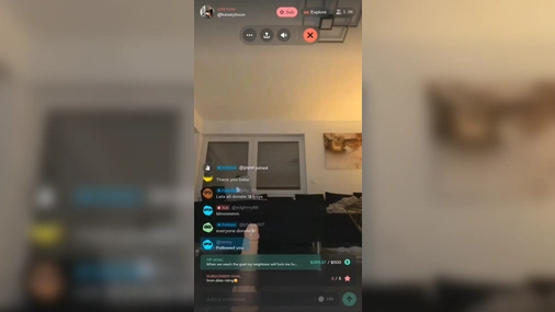 Kaiseybuun Giving JOI on Livestream