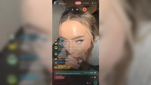 Kaiseybuun Fucking Real Neighbor on Live