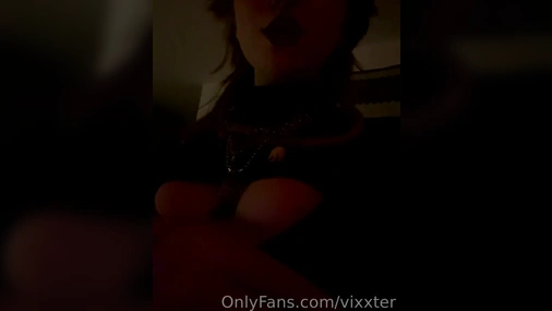 Swedish Emo Girl Vixxter Flashing Tits