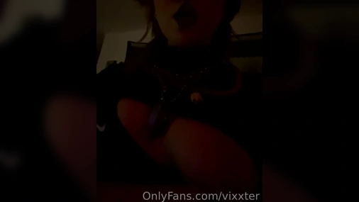 Swedish Emo Girl Vixxter Flashing Tits