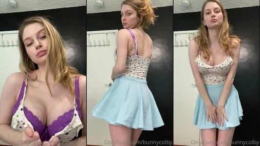 Bunny Colby Upskirt og kavalergang