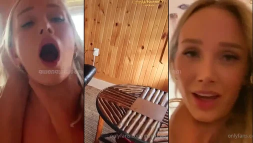 GwenGwiz – Storbarmet blond stesøster overrasker stebroren