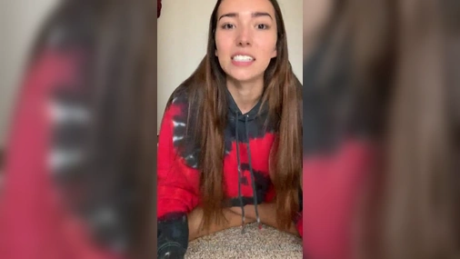 SamSlayress - College Slut Masturbating her Tight Shaved Pussy