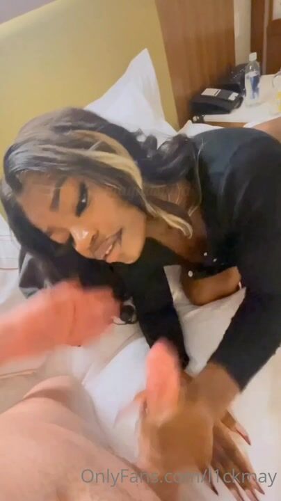 Mayhashira - Ebony Babe with Big Ass Gets Fucked by BWC