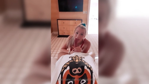 Therealbrittfit Sucking And Fucking with Dripping Creampie