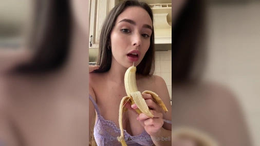 Erika Best - Blowjob on Dildo And Playing with Big Tits
