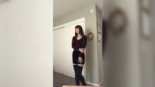 EmiiGotchi - Cute Girl Stripteasing And Showing Tits