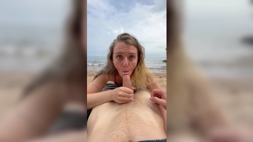 Babykaitt - Making a Stranger Cum in 2 Minutes