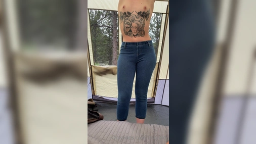 Lil Braids Warms Up With Sex Toy And Gets Cum On Ass Later