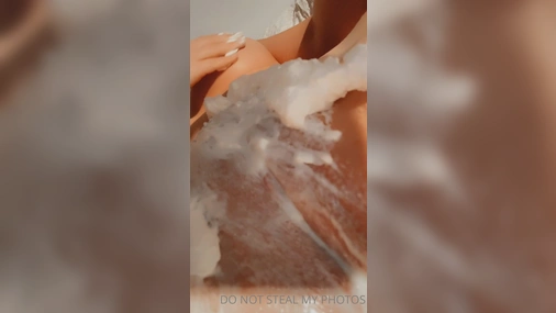 Fitfager Putting Cream on Tits And Pussy