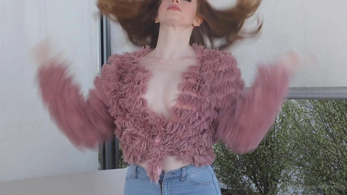 Abigale Mandler Flashing Tits Outdoors