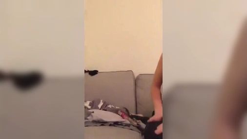 Slutty Swedish Blonde Flashing Tits on Webcam